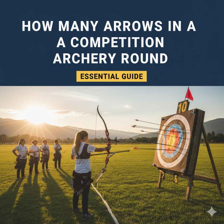 How Many Arrows In A Competition Archery Round