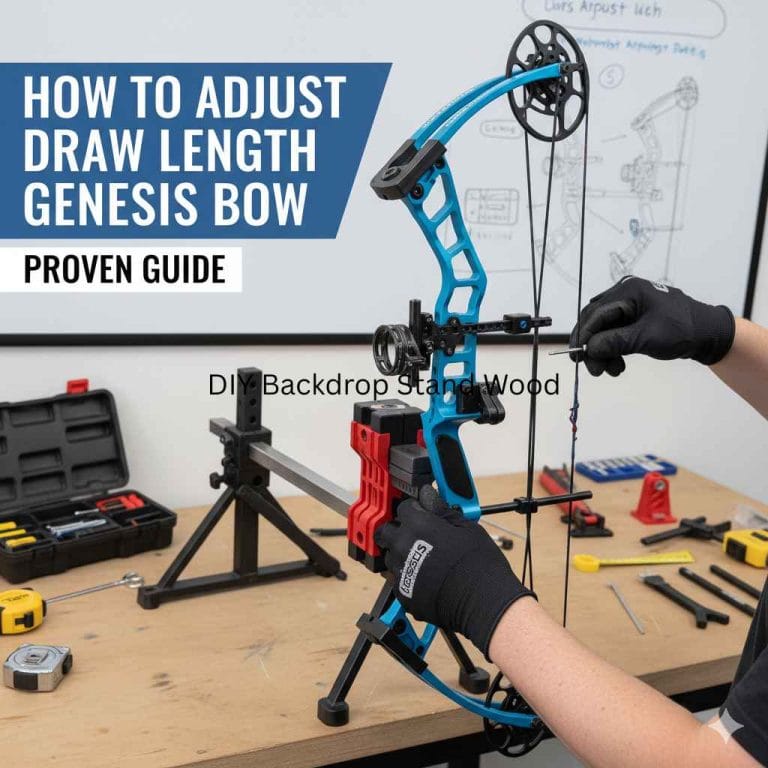 How To Adjust Draw Length Genesis Bow