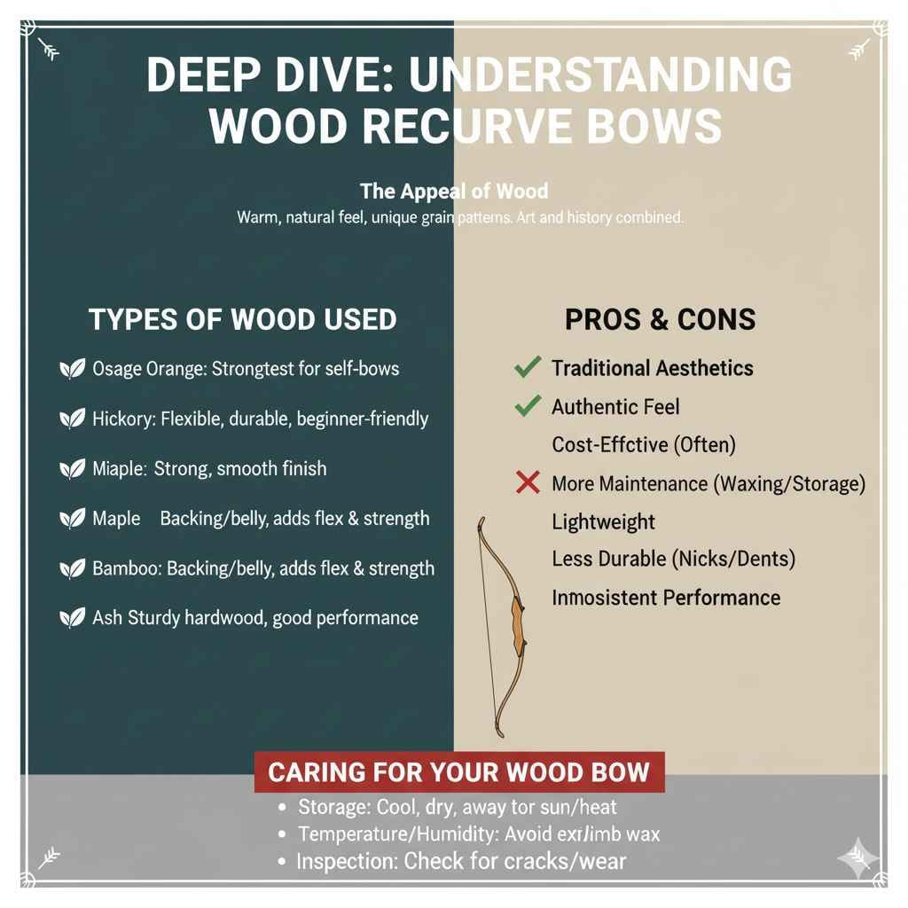 Understanding Wood Recurve Bows