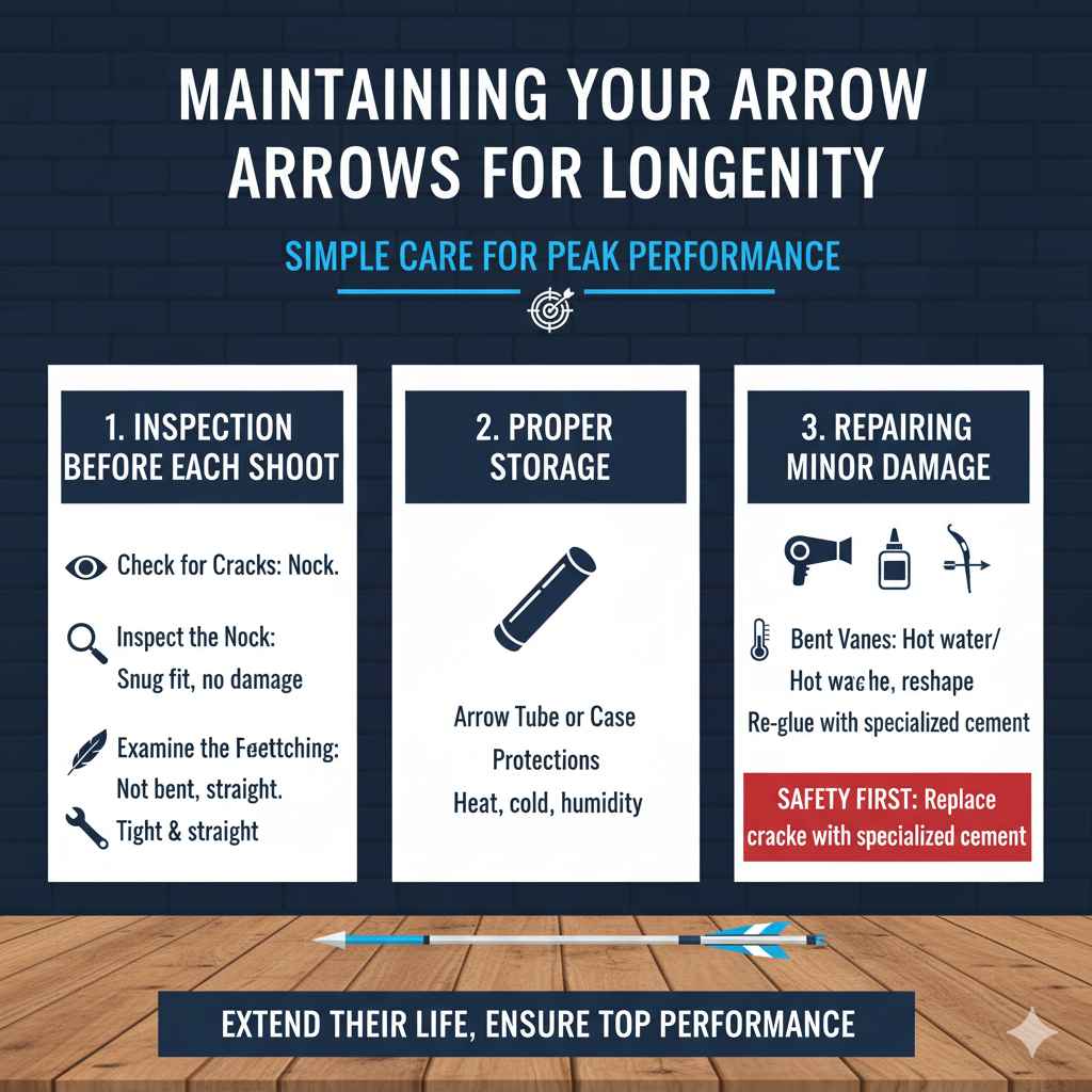 Maintaining Your 4mm Arrows for Longevity