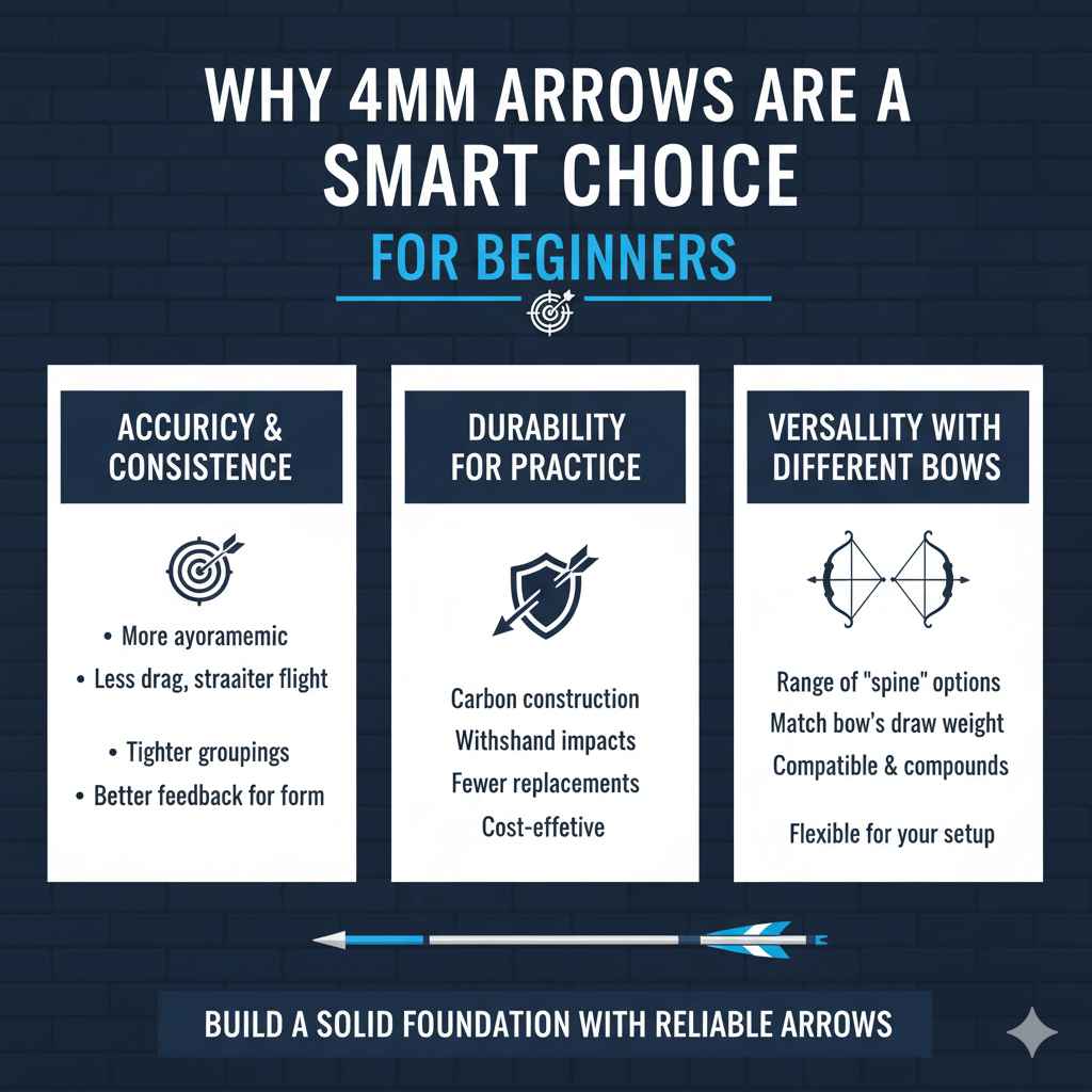 Why 4mm Arrows Are a Smart Choice for Beginners