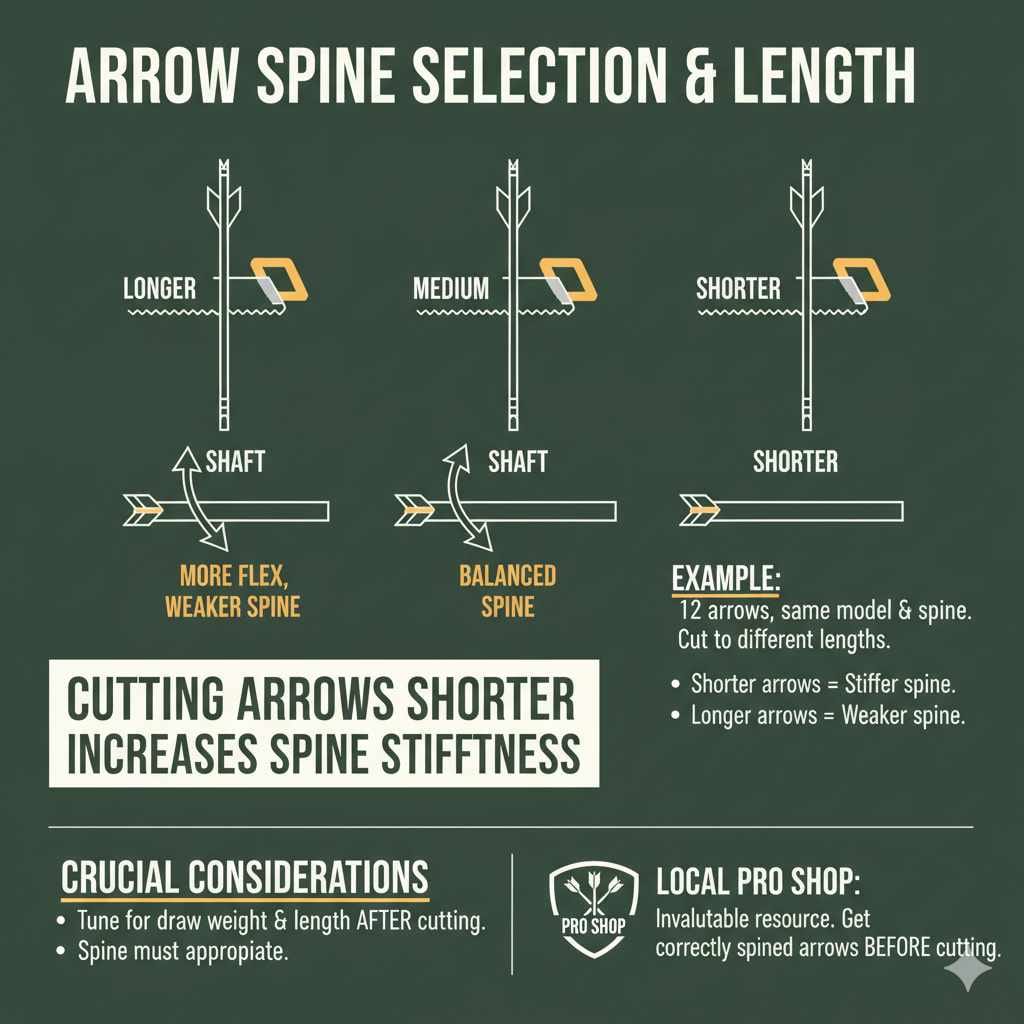 Arrow Spine Selection and Length