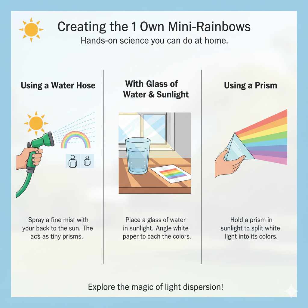 Creating Your Own Mini-Rainbows