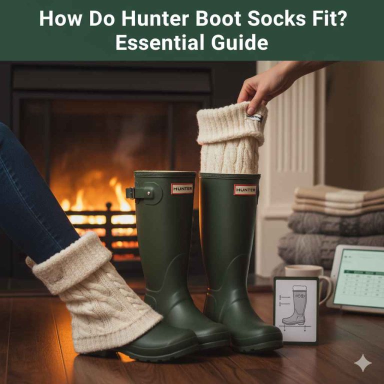 How Do Hunter Boot Socks Fit