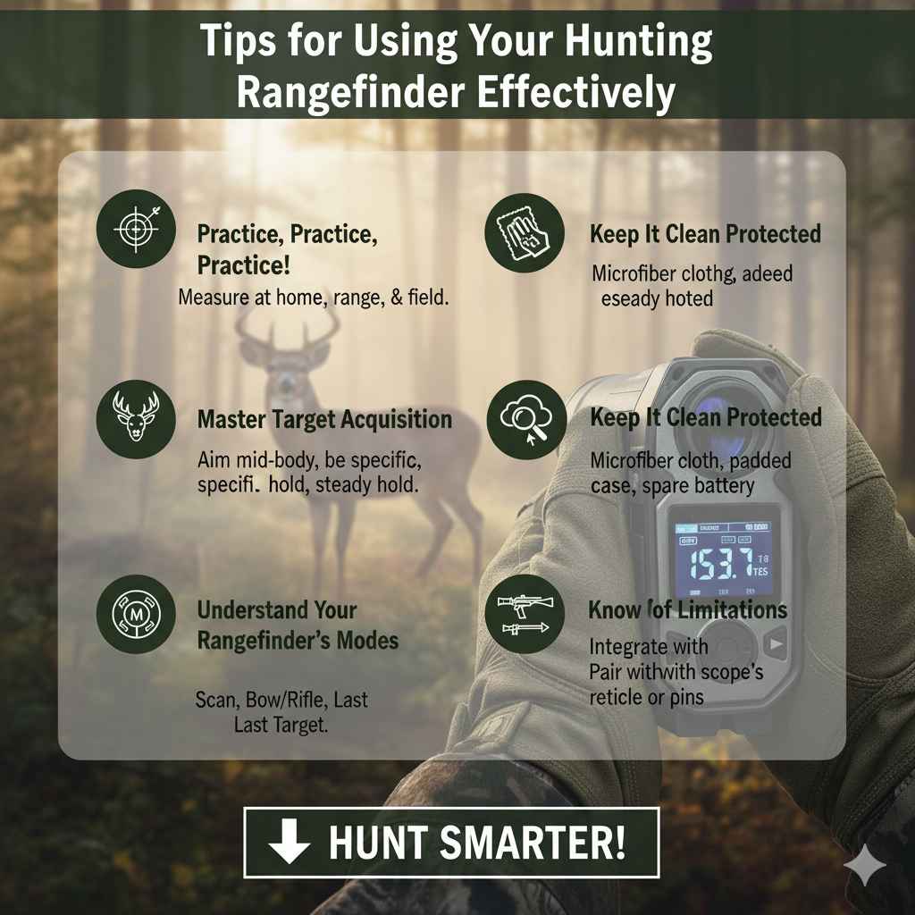 Tips for Using Your Hunting Laser Rangefinder Effectively