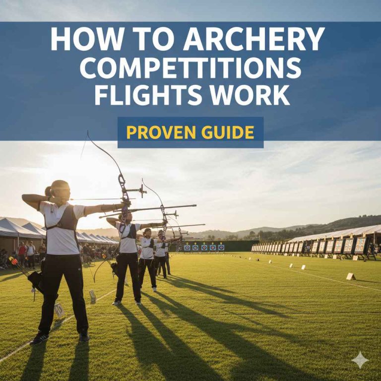 How To Archery Competitions Flights Work