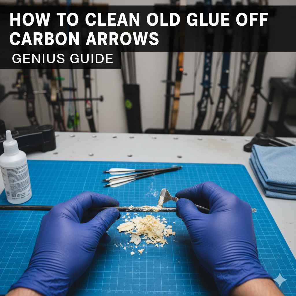 How To Clean Old Glue Off Carbon Arrows