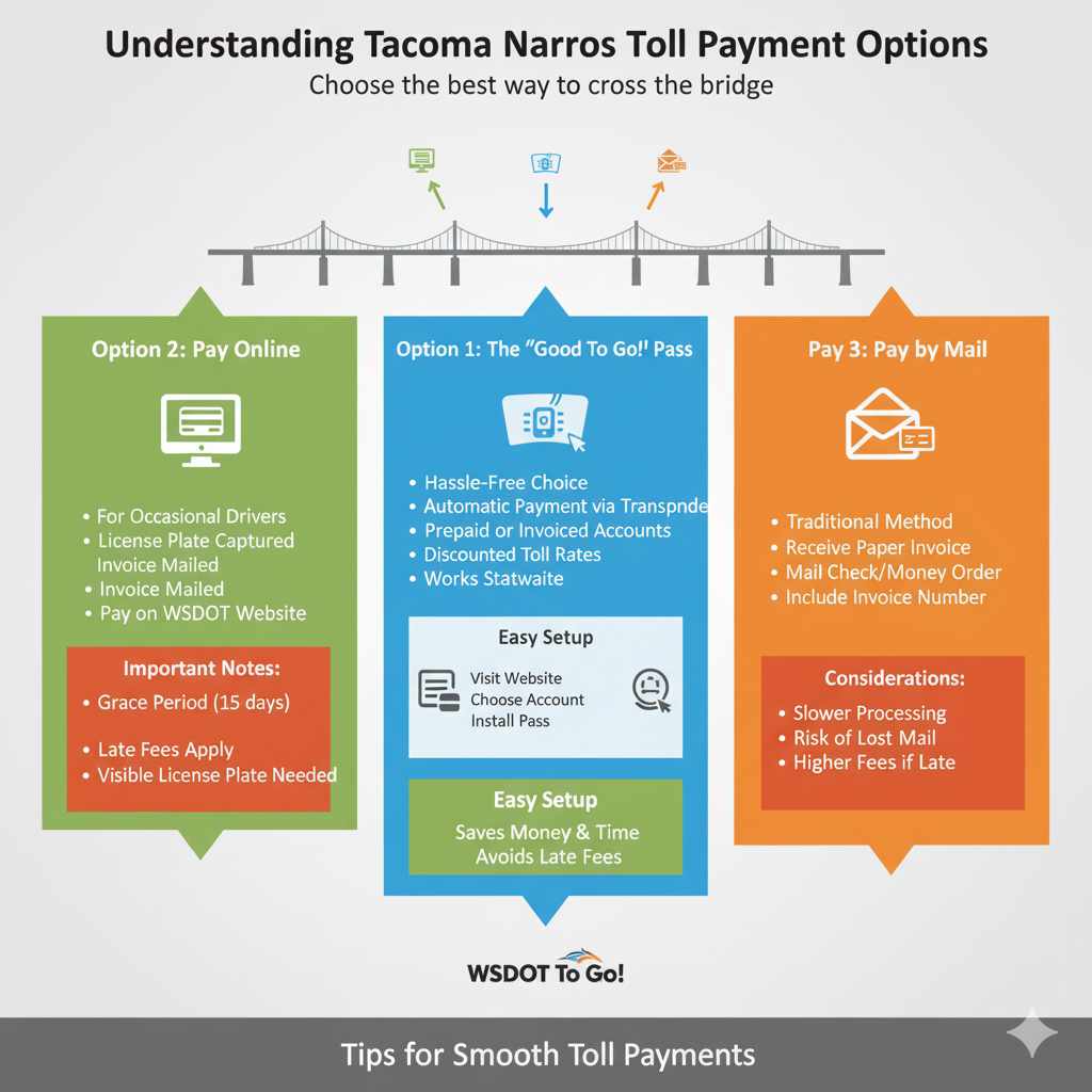 Getting Your Tacoma Narrows Toll Paid