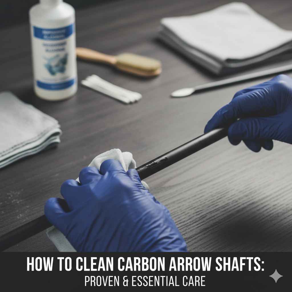 How to Clean Carbon Arrow Shafts