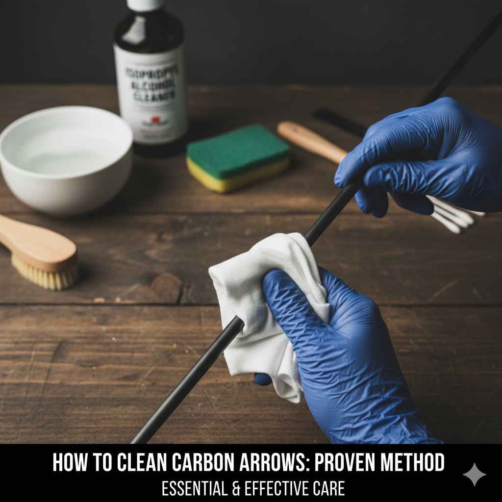 How to Clean Carbon Arrows