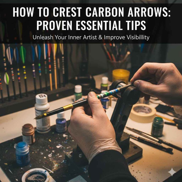 How to Crest Carbon Arrows