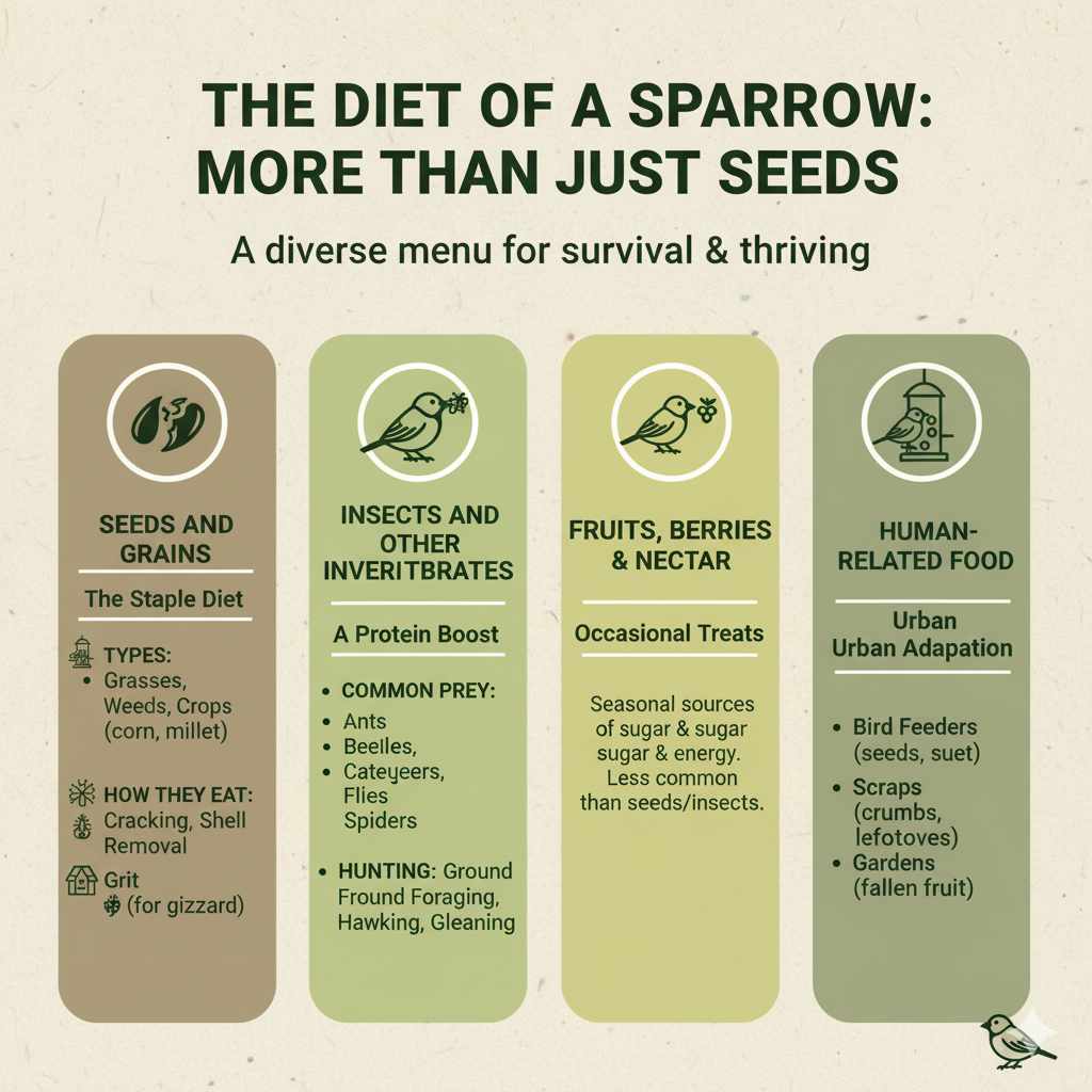 The Diet of a Sparrow