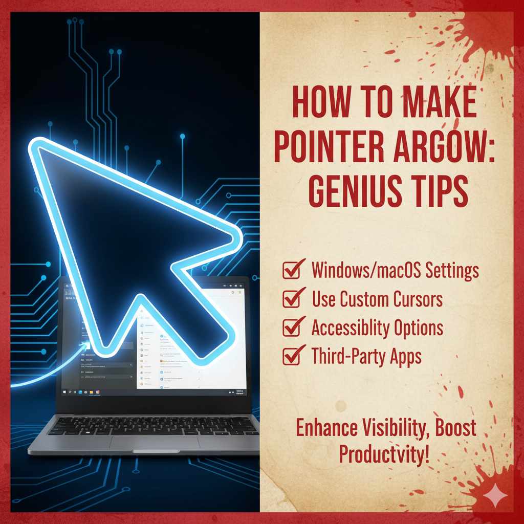 How to Make Pointer Arrow Bigger