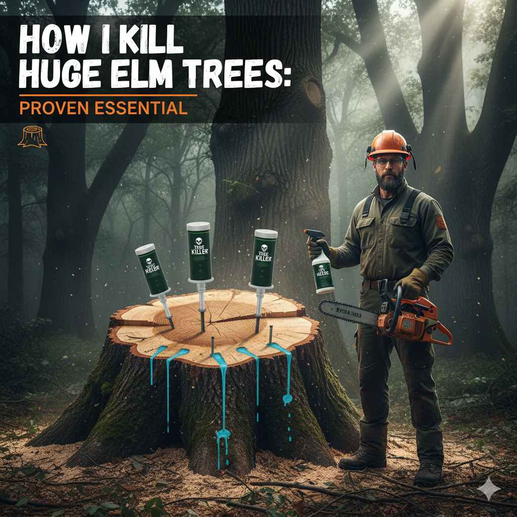 How I Kill Huge Elm Trees