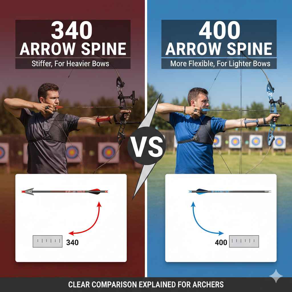 340 vs 400 Arrow Spine