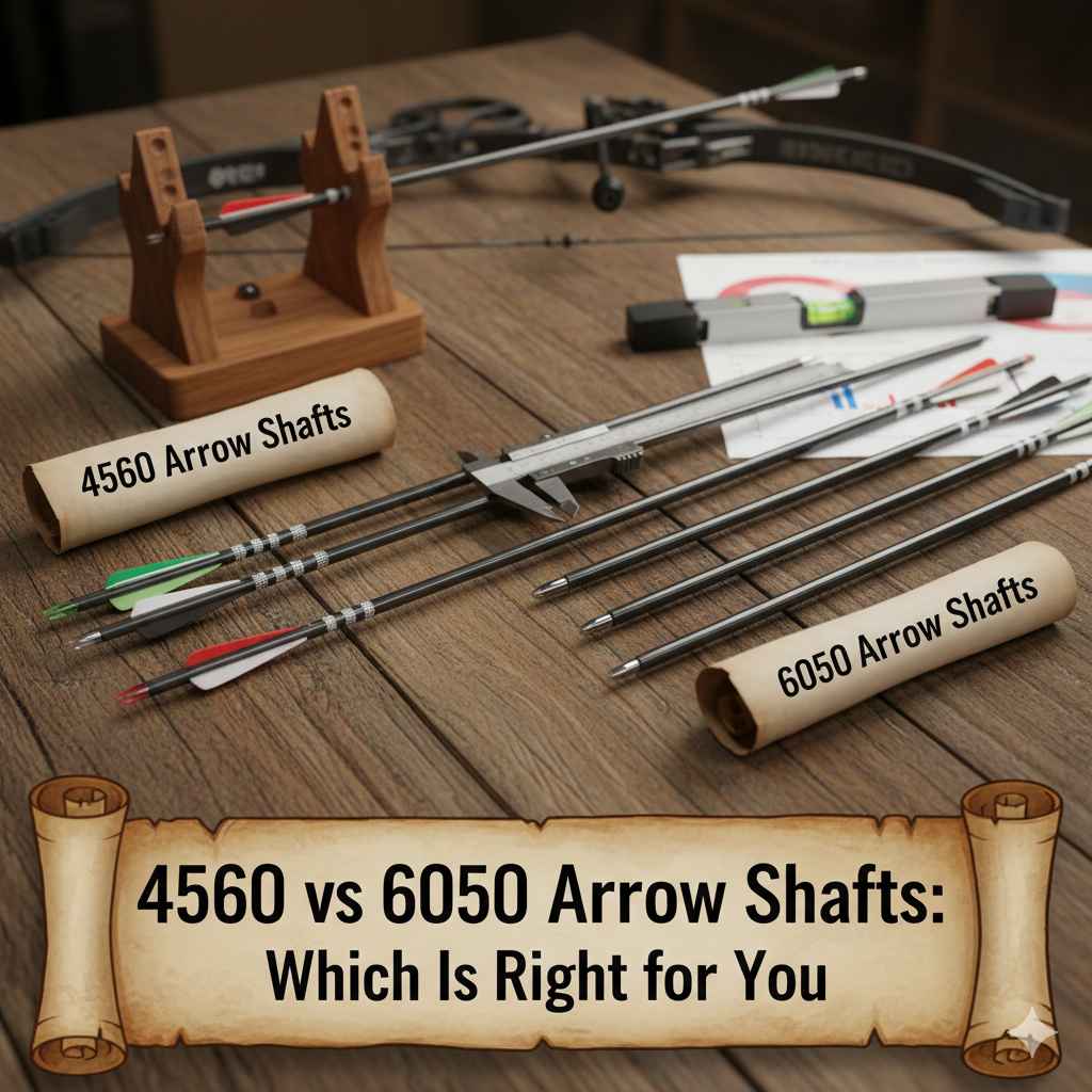 4560 vs 6050 Arrow Shafts