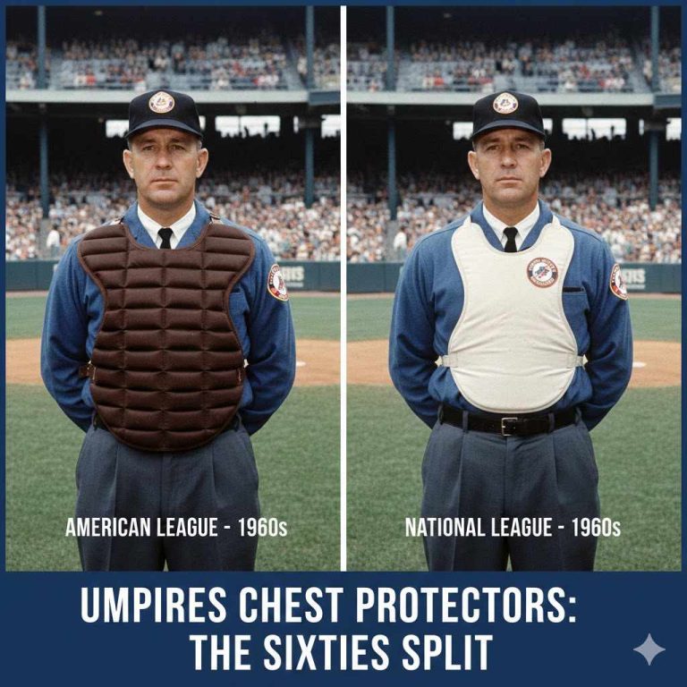 AL vs NL Umpires Chest Protectors