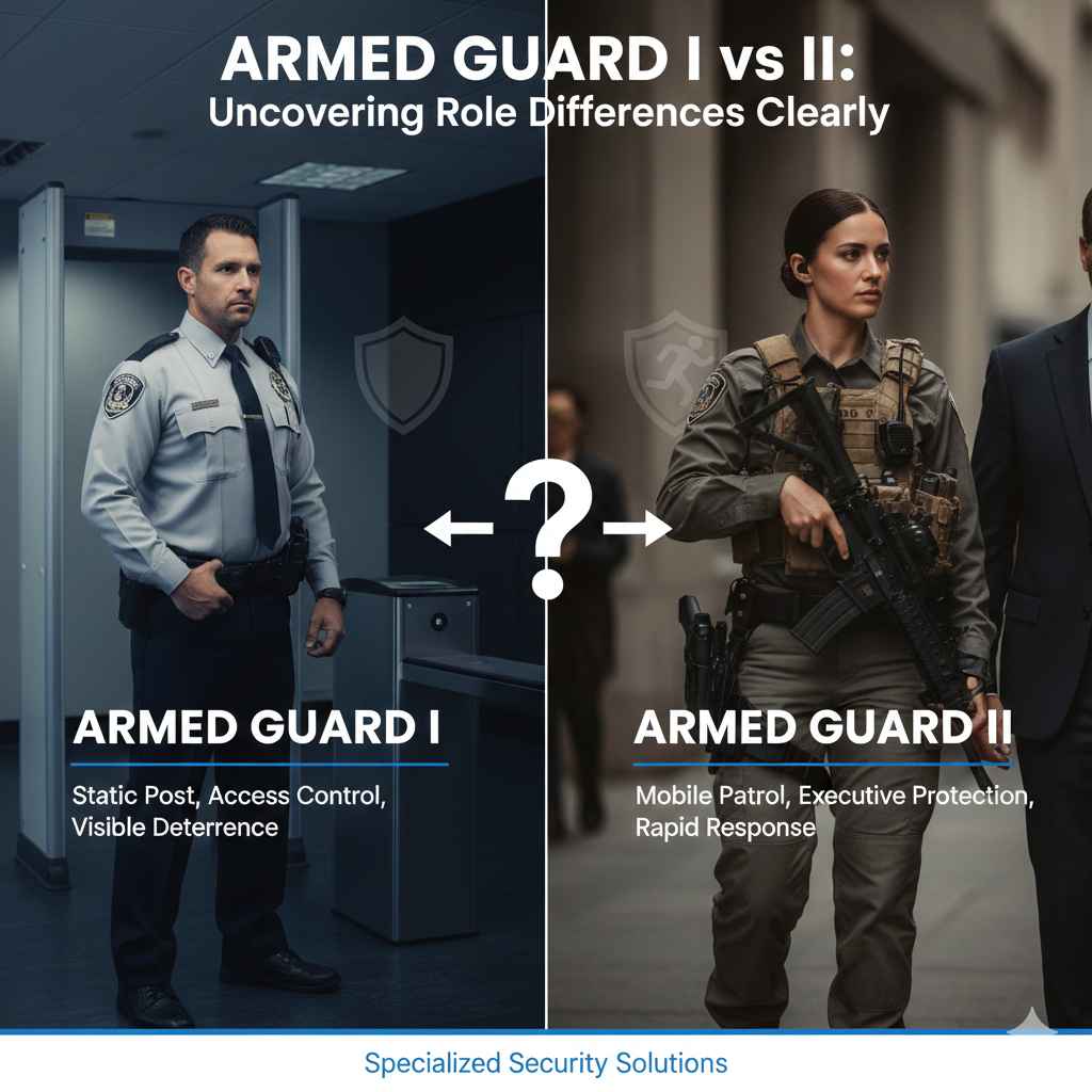 Armed Guard I vs II