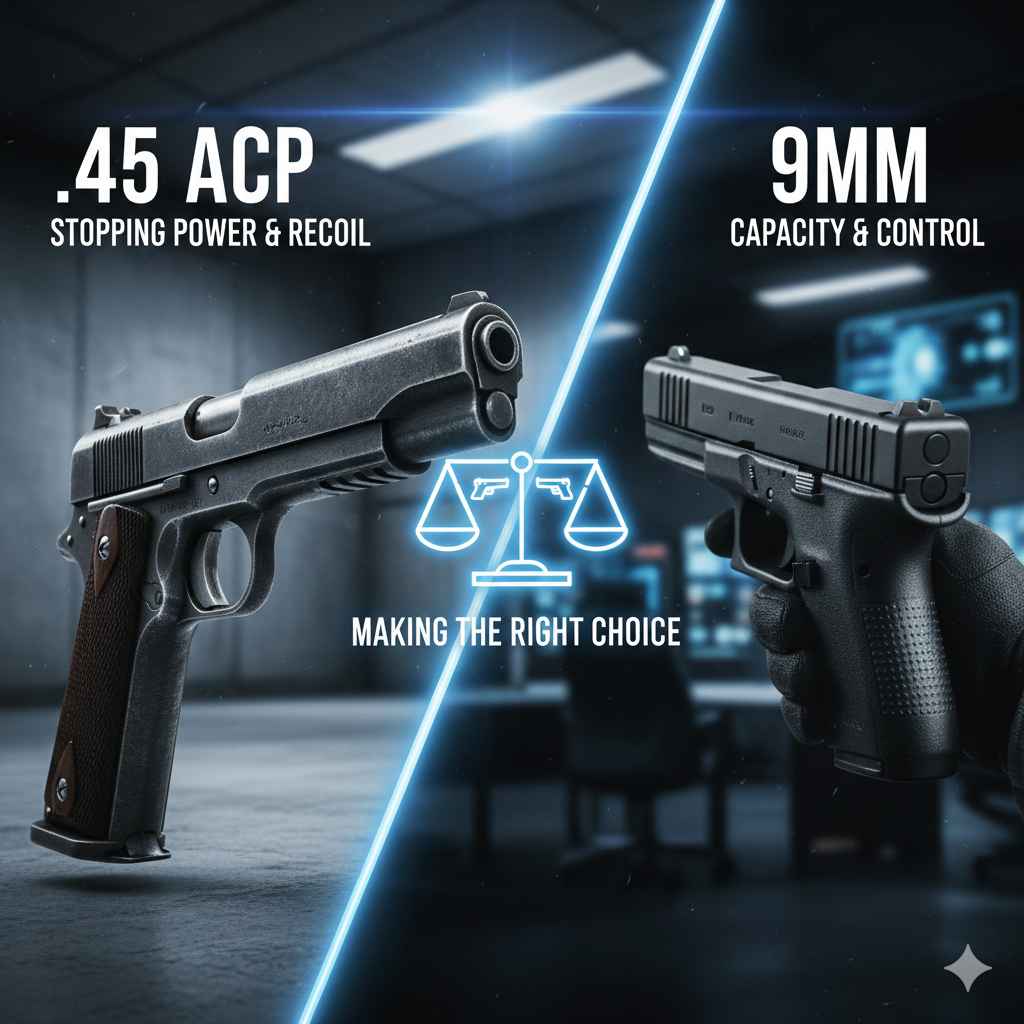 Choosing the Right Sidearm for Security