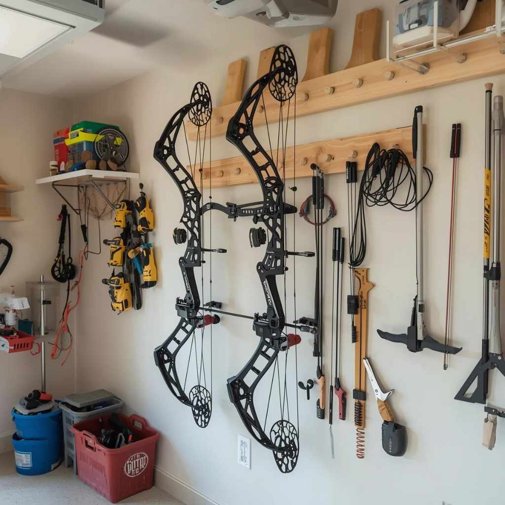 DIY Wall Bow Rack A Space-Saving Solution for Archers