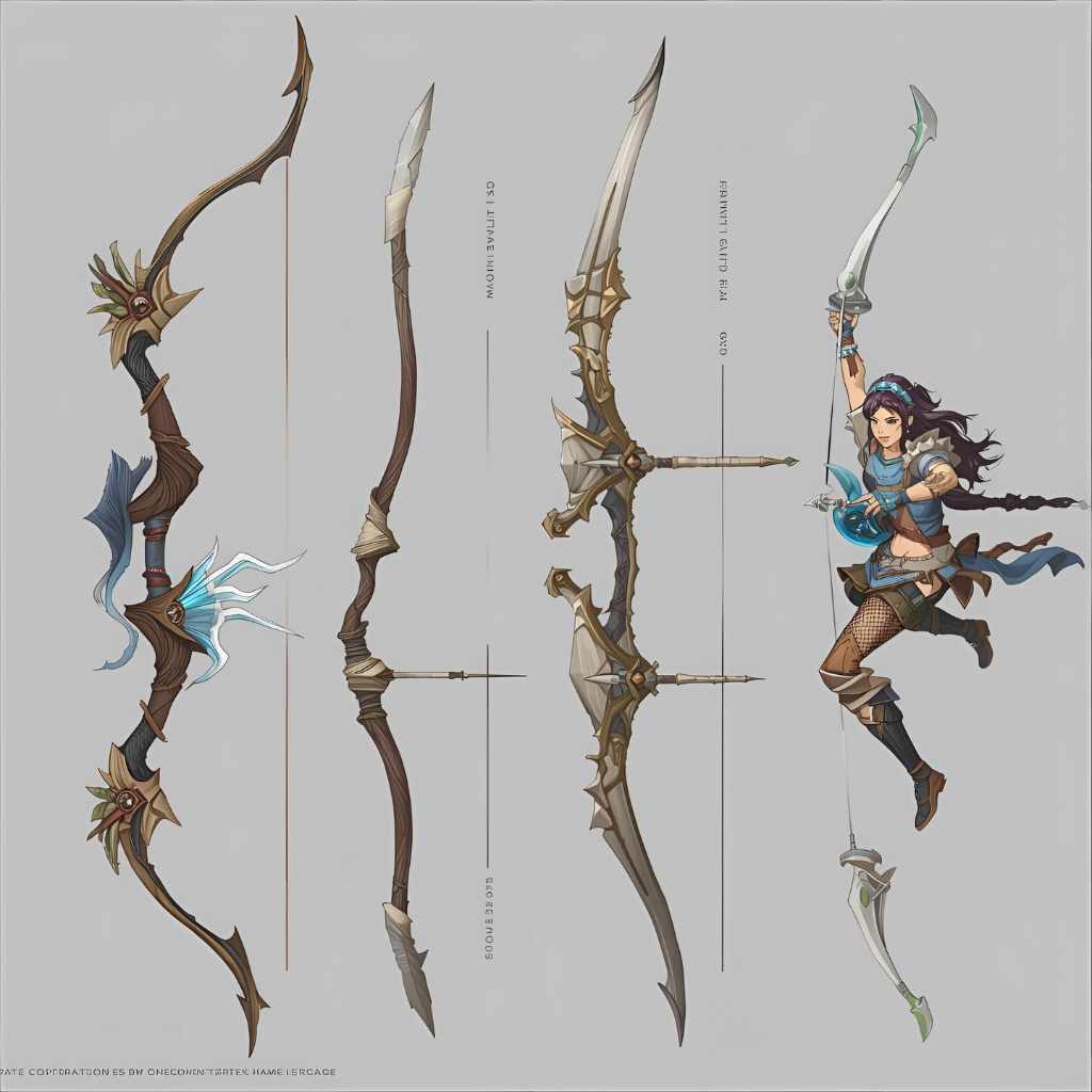 Different Bows in Monster Hunter World
