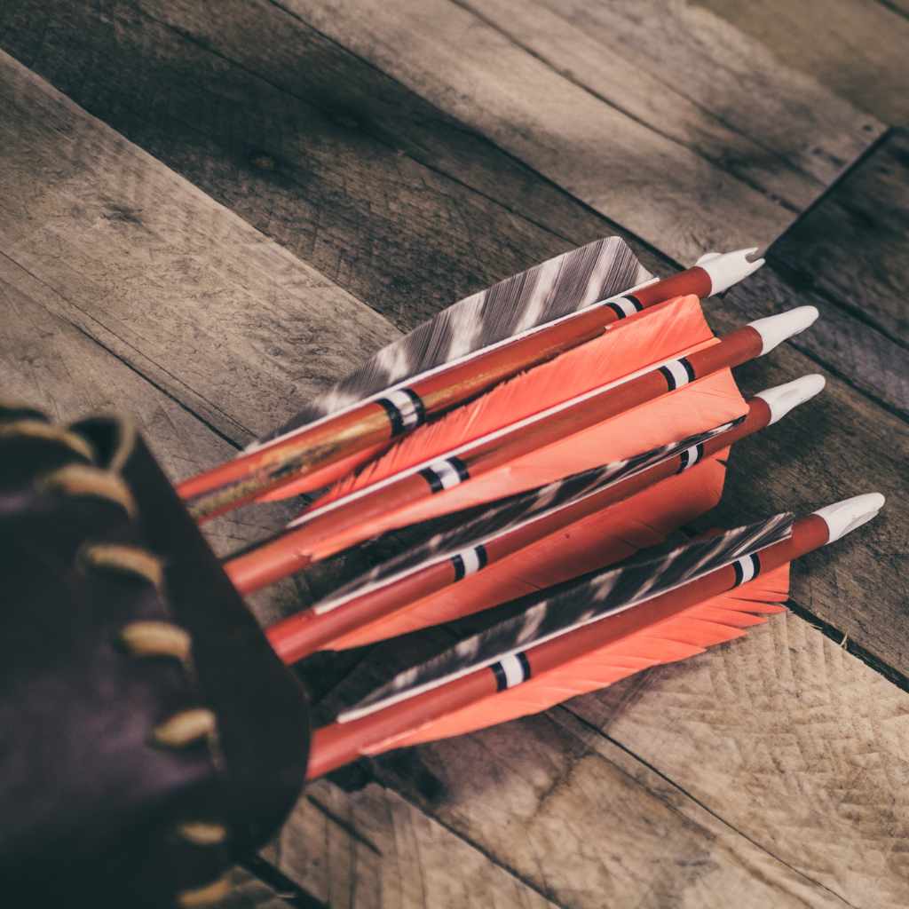 Using Bright Colors for Arrow Recovery