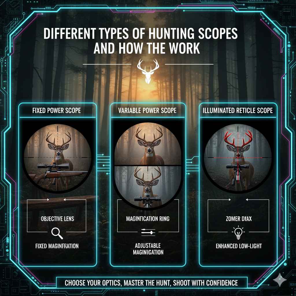 Different Types of Hunting Scopes and How They Work