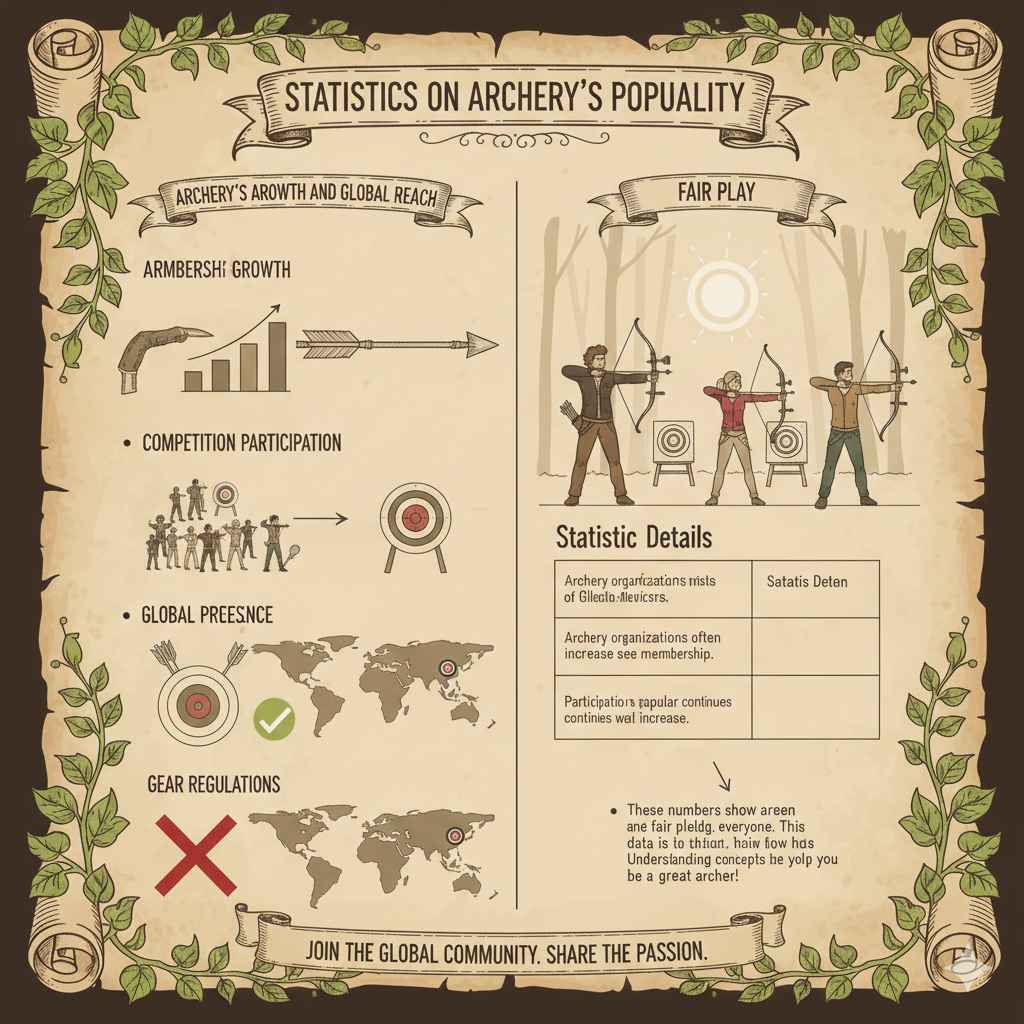 Statistics on Archery's Popularity