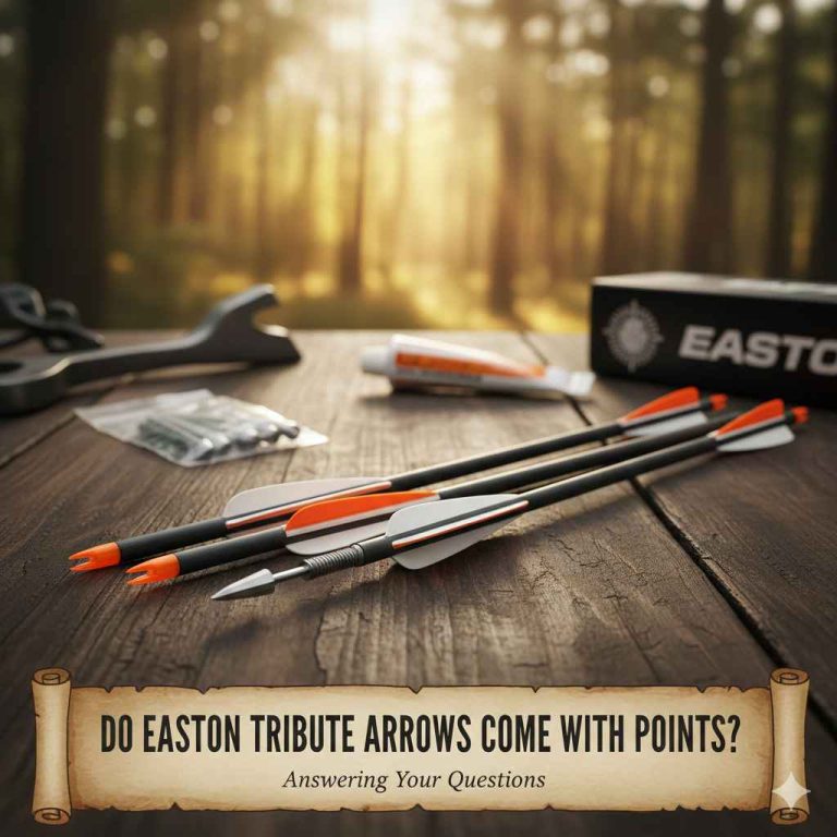 Do Easton Tribute Arrows Come With Points