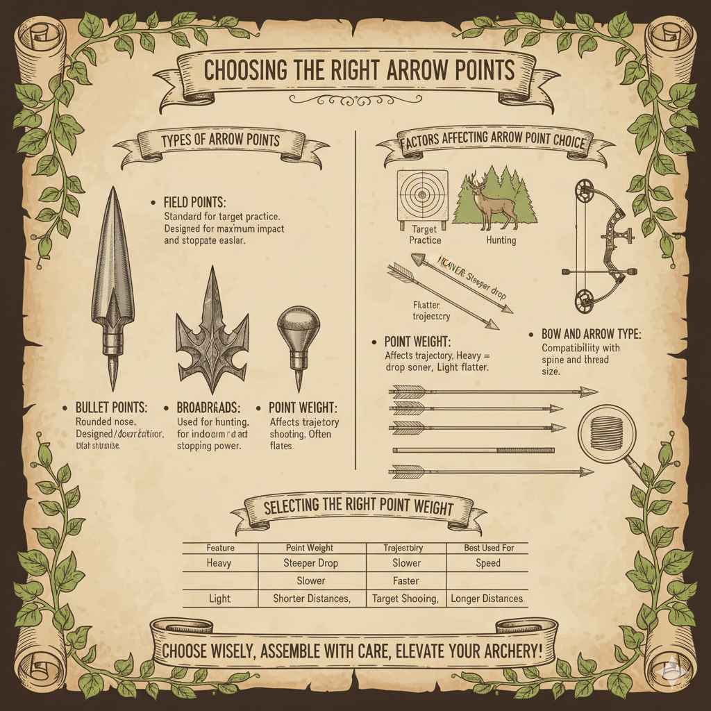 Choosing the Right Arrow Points