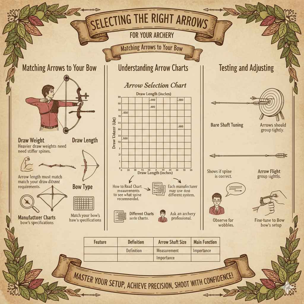 Selecting the Right Arrows for Your Archery