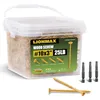 LIONMAX Deck Screws 3in, 300pc, Rust Resistant