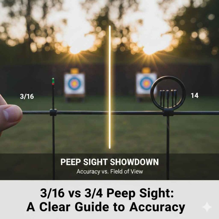3/16 vs 1/4 Peep Sight