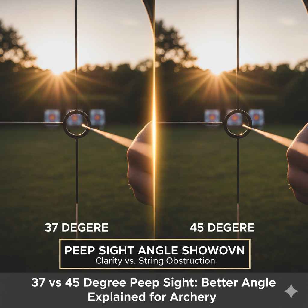 37 vs 45 Degree Peep Sight