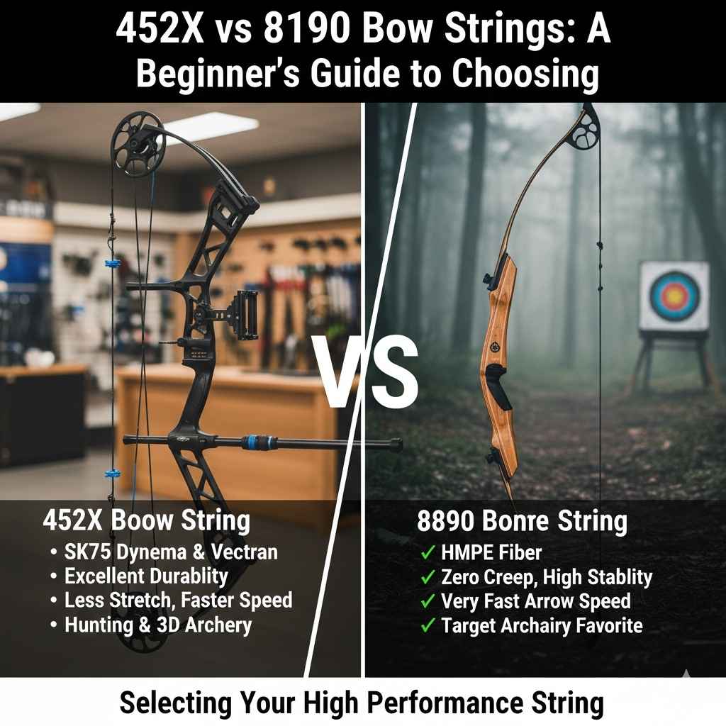 452X vs 8190 Bow Strings