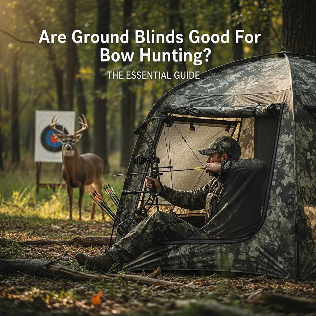Are Ground Blinds Good For Bow Hunting