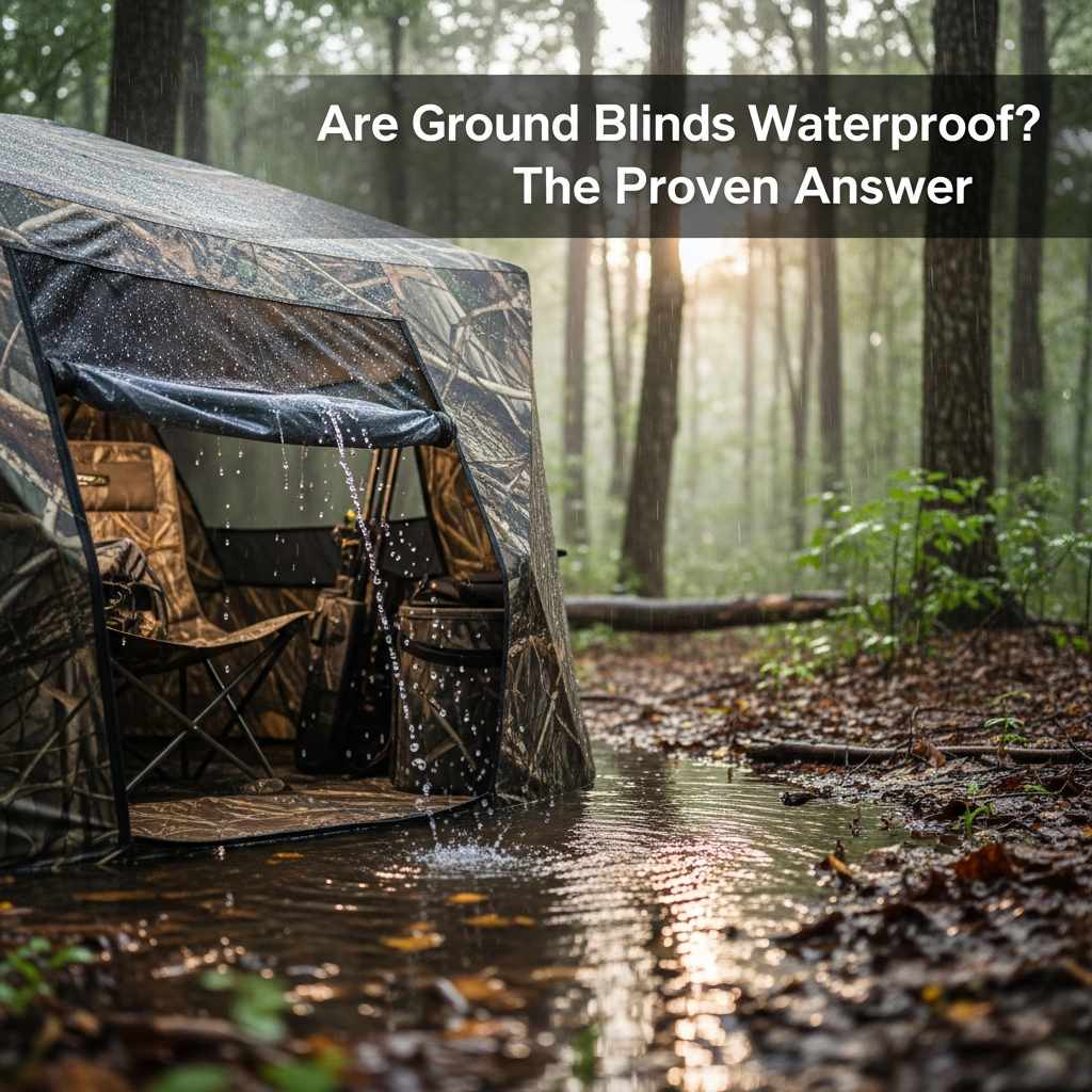 Are Ground Blinds Waterproof