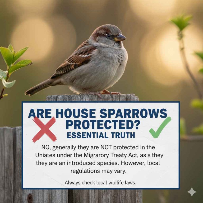 Are House Sparrows Protected