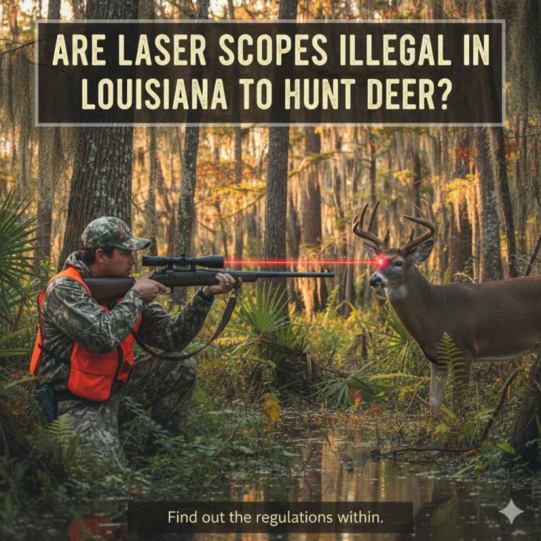Are Laser Scopes Illegal In Louisiana To Hunt Deer
