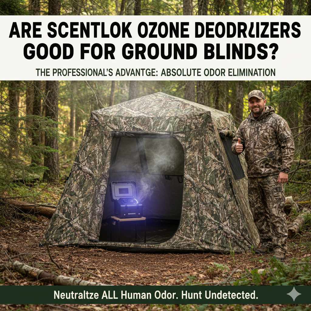 Are Scentlocs Ozone Deoderizers Good For Ground Blinds