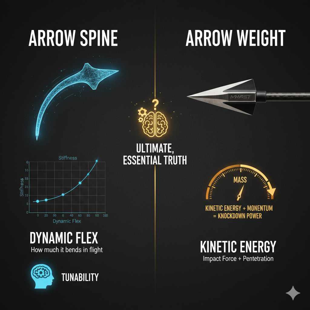 Arrow Spine vs Weight