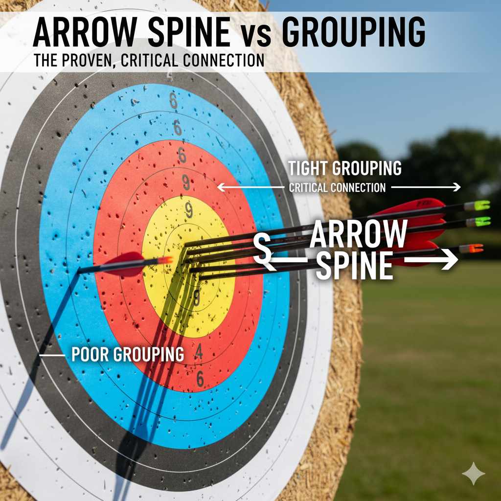 Arrow Spine vs grouping