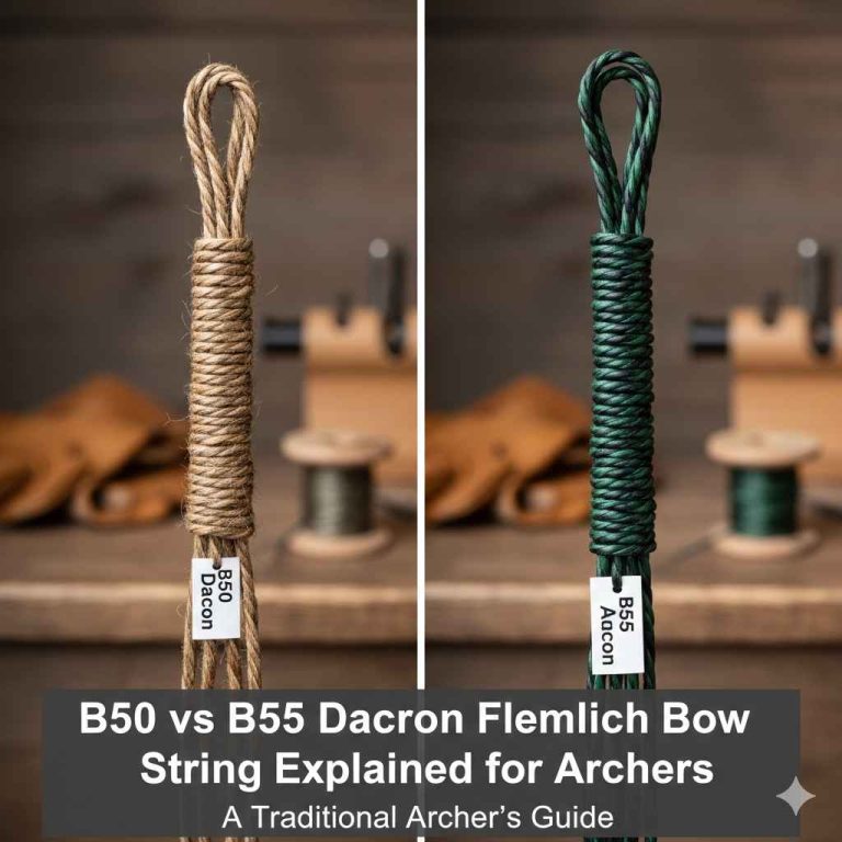 B50 vs B55 Dacron Flemish Bow String Explained for Archers