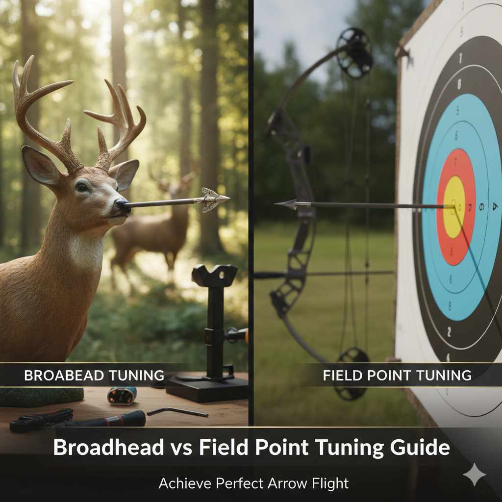 Broadhead vs Field Point Tuning Guide for Perfect Arrow Flight