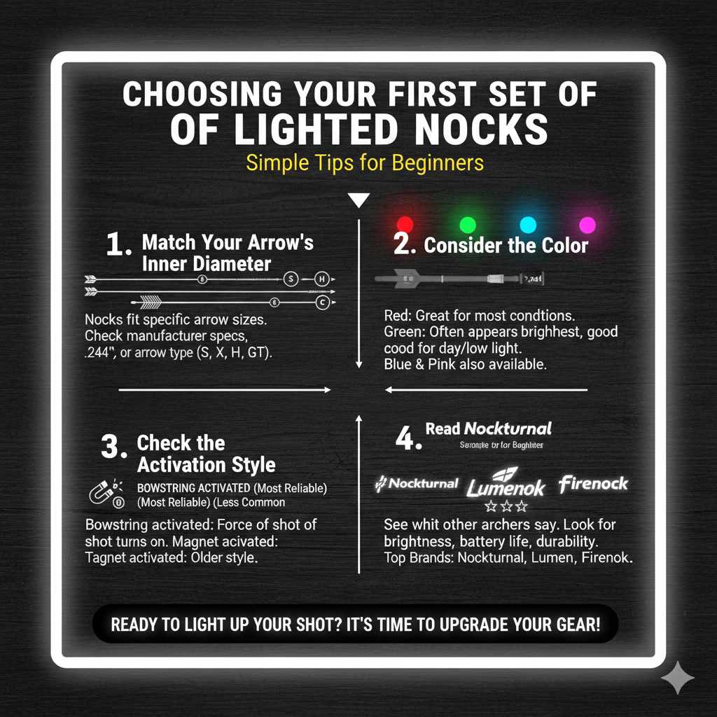 Choosing Your First Set of Lighted Nocks