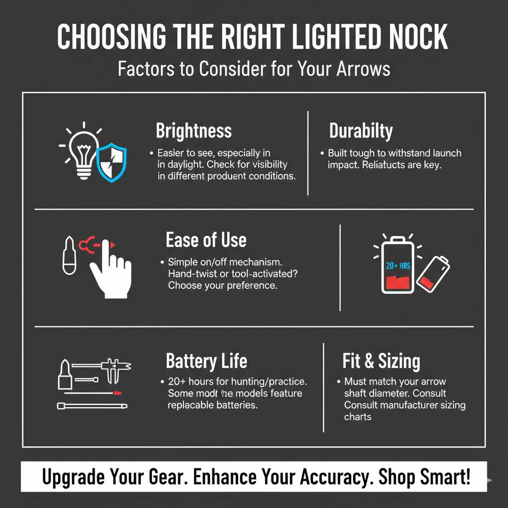 Choosing the Right Lighted Nock