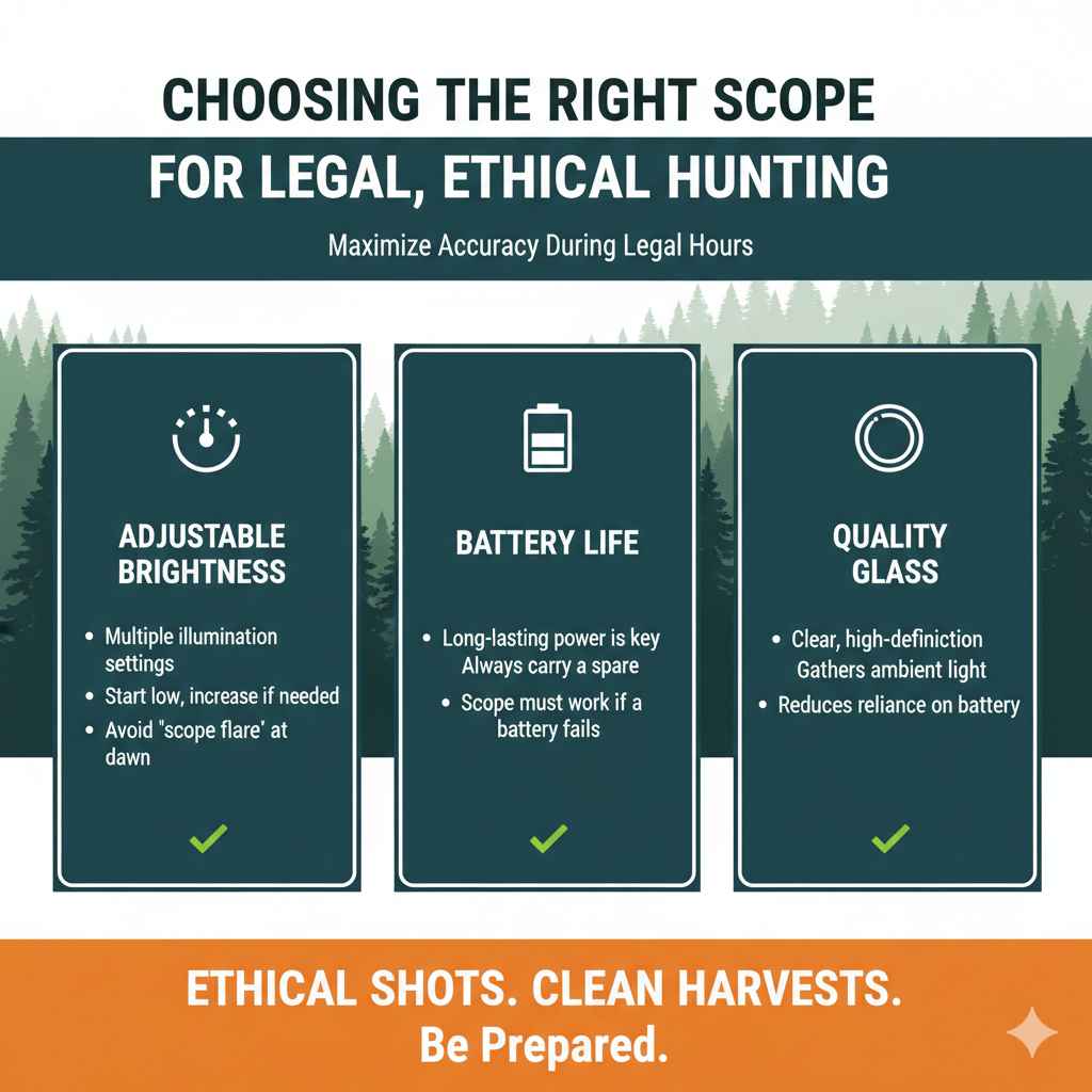 Choosing the Right Scope for Legal, Ethical Hunting