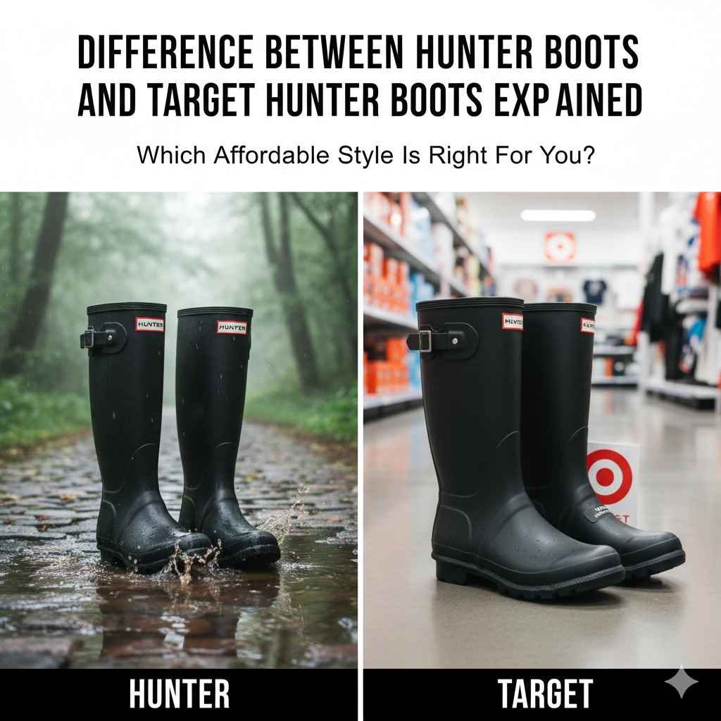 Difference Between Hunter Boots and Target Hunter Boots Explained