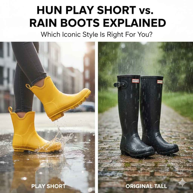 Difference Between Hunter Play Short Boots and Rain Boots Explained