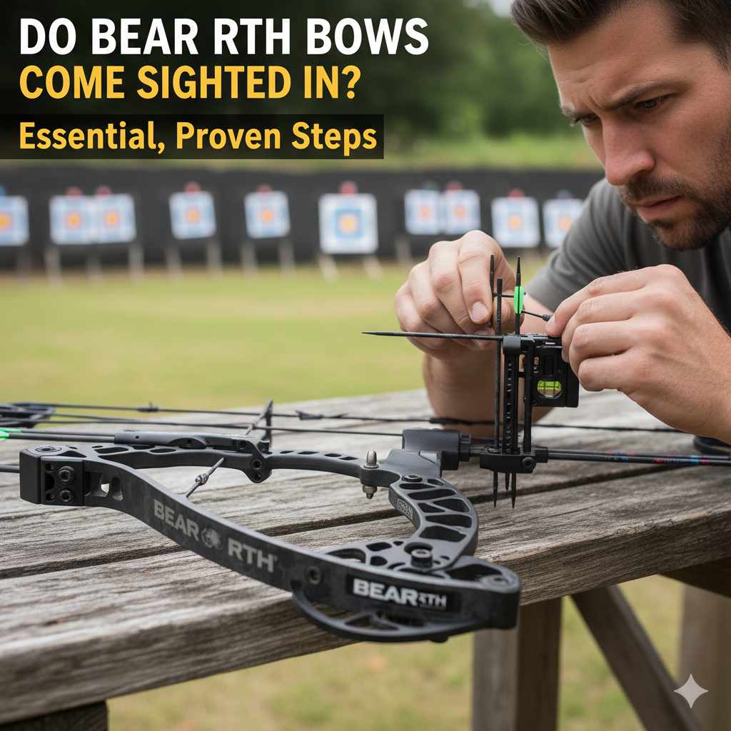 Do Bear RTH Bows Come Sighted In
